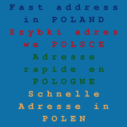 Szybki adres w Polsce